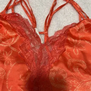 Off The Coast Cami Color: Coral floral print Size M NWT thumbnail 5