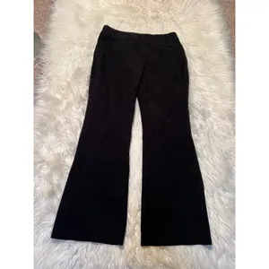 Banana Republic Women's Size 8 Jackson Fit Dress Pant Black Sexy Trouser Flare thumbnail 7