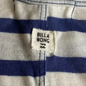 Billabong Loose Fit Striped Mini Dress Juniors Size M‎ Blue White Summer thumbnail 5