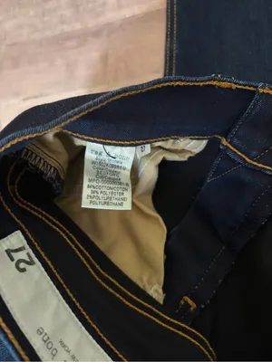 Rag & Bone Skinny Jeans Size 27 Dark Wash Stretch Denim Contrast Stitching thumbnail 3