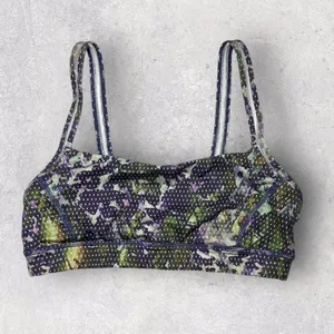 Lululemon Straight Up Bra in Floral Sport White Multi thumbnail 1