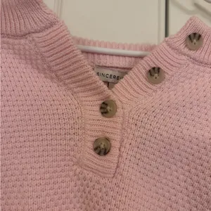 Sincerely Jules Soft Pink Knit Sweater NWT thumbnail 3