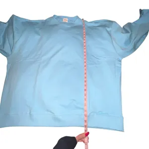 Year Of‎ Ours Yos X Fff Crewneck Sweatshirt Women Size Xl/2x Blue Cotton New thumbnail 7
