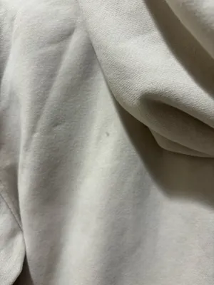 H&M Divided Women’s XS Cream Full Zip Hoodie Neutral Minimalist Sweatshirt thumbnail 7