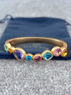 NWOT Julie Vos Kaleidoscope Hinge Bracelet thumbnail 5