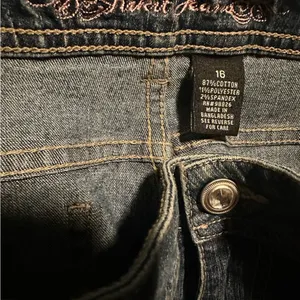 Women's Blue Jeans with Studded Detail thumbnail 5