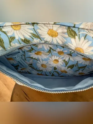 Daisy print backpack Blue thumbnail 13