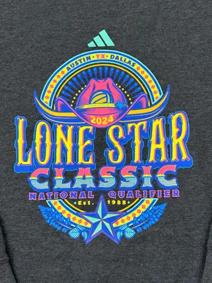 Gildan Lone Star Classic 2024 National Qualifier Volleyball Hoodie Sweatshirt Women’s M thumbnail 3