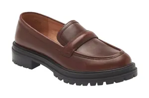Madewell The Bradley Women's Chunky Brown Lugsole Loafer Size 8.5 thumbnail 1
