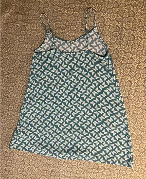 Little Girl’s Blue Butterfly Print Cami Dress thumbnail 4