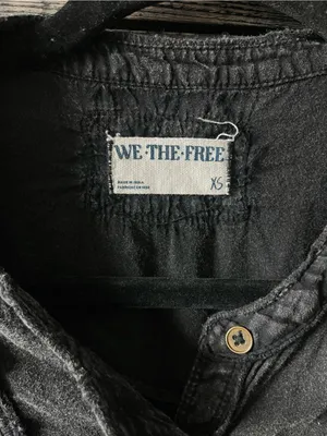 We The Free oversized flowy top size XS thumbnail 2