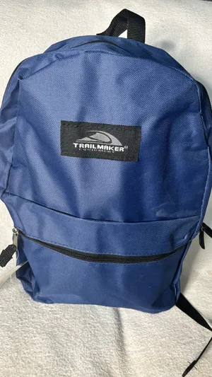Classic Blue Trail Maker Backpack Multi Purpose Daypack Travel & School Bag thumbnail 7