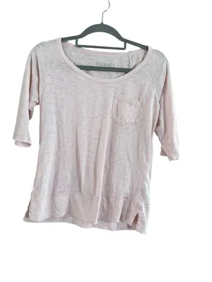 Light Pink Relaxed Short-Sleeve Pocket Tee — Women's thumbnail 8