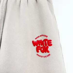 White Fox Womens Moon With Love For You Wide‎ Leg Lounge Sweatpants Size 3XS thumbnail 4