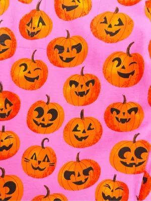 BedHead PJs Jolly Jack-O-Lantern Long Sleeve Classic Stretch Jersey Pajama Set thumbnail 11