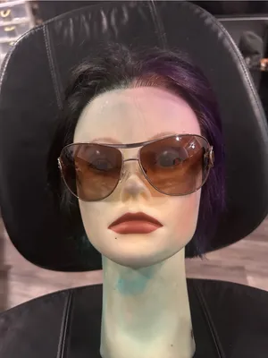 Vogue Brown Gradient Aviator Sunglasses for Women thumbnail 2