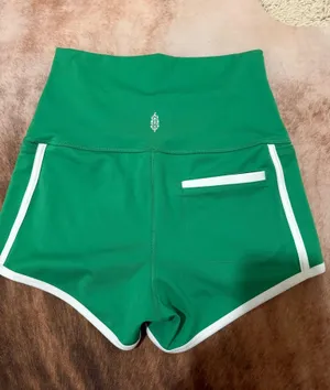 Free People Movement Island Time Shorts Small Active Green thumbnail 2