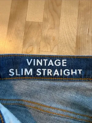 J. Crew Mid-Rise Vintage Slim Straight Raw Hem Ankle Jeans, 27 thumbnail 6