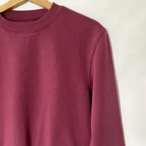 Goodfellow‎ & Co pink crewneck fleece lined sweater men's size S cotton blend thumbnail 2