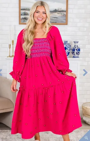 Chic soul maxi dress floral thumbnail 1