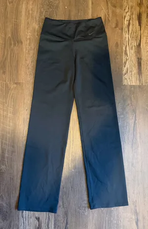 Nike Straight Black Dri-Fit Leg Yoga Pants thumbnail 1