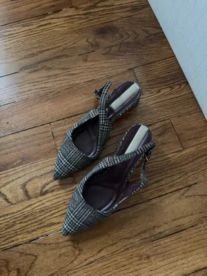 Franco Sarto Heels Plaid thumbnail 3