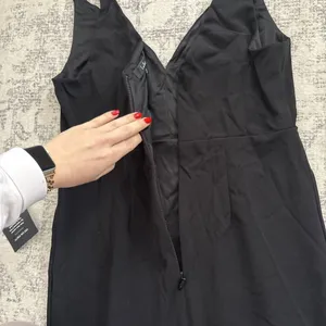 Lulus Melora Black Sleeveless Maxi Dress Size XS NWT Wedding Formal Black Tie thumbnail 8