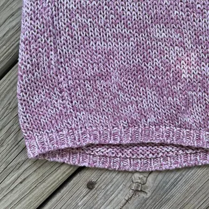 Laura Ashley Women's Vintage Pink Cowl Neck Sleeveless Sweater Size L thumbnail 4