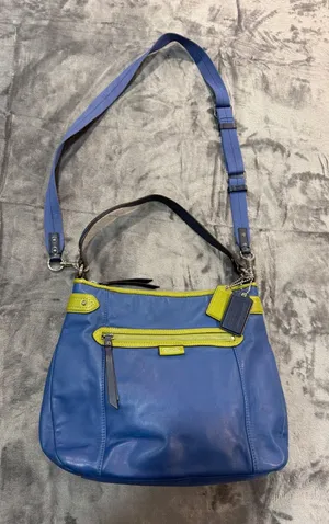 Coach lime green leather Coach Daisy Spectator convertible hobo bag thumbnail 1