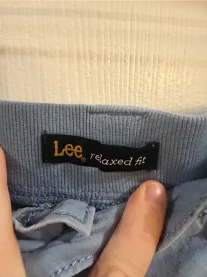 Lee Women's Light Blue Cargo Shorts thumbnail 5