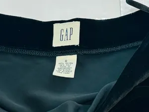 GAP Black Skater Wrap Skirt thumbnail 5