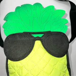 Pink Victoria’s Secret Quilted Pineapple Shoulder Bag with Sunglasses thumbnail 3