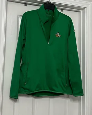 Nike Golf Green Pullover top is a size Large. thumbnail 2