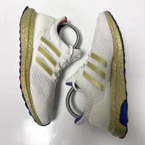 adidas Ultraboost 5.0 DNA Athletic Shoes White/Gold Sneakers HP7425 Women’s 6 US thumbnail 5
