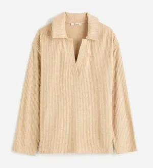 Madewell NWT Relaxed Cozy Ribbed Sweater thumbnail 1