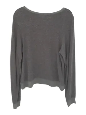 new Wildfox ❤︎ Glamour Puss Baggy Beach Jumper BBJ Sweatshirt ❤︎ Dirty Black ❤︎ thumbnail 4