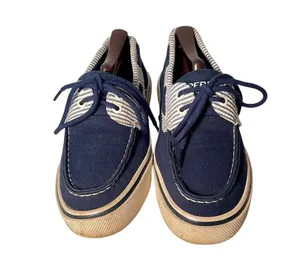 Sperry Top-Sider Seer Sucker Blue Stripes Deck Boat Casual Shoes Women’s US 7 thumbnail 4