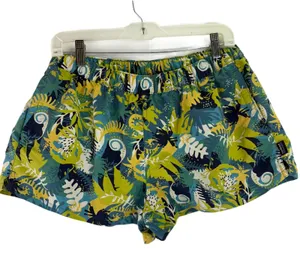 Patagonia Barely Baggies Tropical Women's Shorts Size Large thumbnail 1