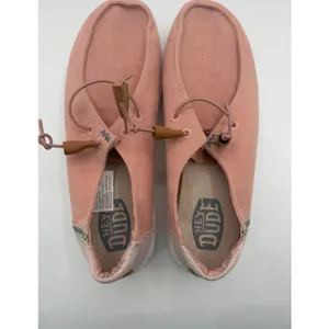 Hey Dude Wendy Washed Rose Cloud Women's Size 10 Pink Casual Lightweight Walking thumbnail 4