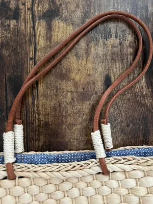 | seaside, sequin, straw, shoulder bag thumbnail 7