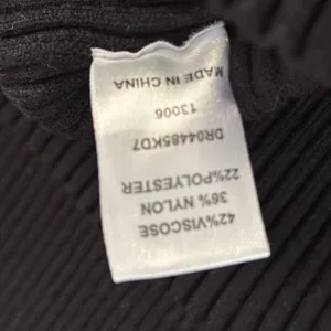 Meshki Knit Ribbed Bodycon‎ Maxi Dress sz XS Black thumbnail 7