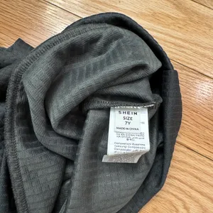 SheIn Young Boy Letter Patched Kangaroo Pocket Hoodie thumbnail 6
