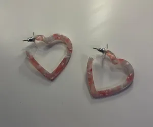 Roller Rabbit Heart Earrings thumbnail 1