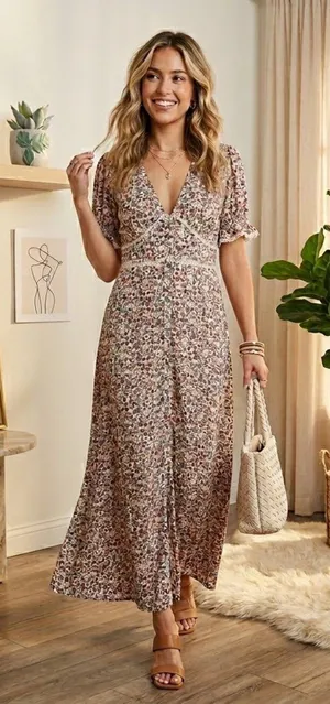 Lost + Wander Cavallo Island Maxi Dress thumbnail 1