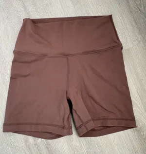 Brown Yogalicious Biker Shorts thumbnail 1