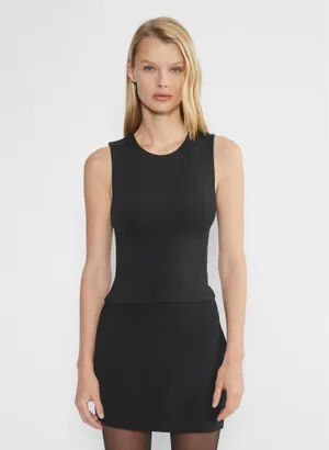 NWOT Aritzia Original Contour Muscle Tank in Black thumbnail 2