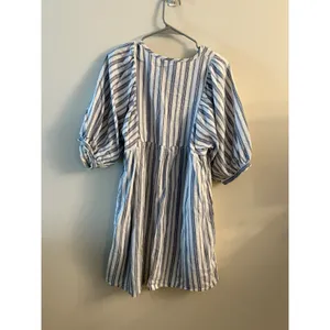 Universal Threads Women's Puff Sleeve Mini Striped‎ Dress Size S thumbnail 6