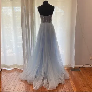La Femme 28559 Beaded Sweetheart Tulle Ballgown 4 thumbnail 6