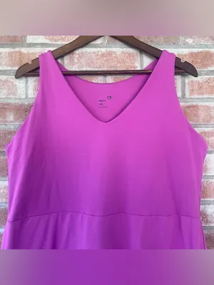 Gap Fit Dress With Shorts Athletic Women’s XXL Pink Athleisure Activewear Tennis thumbnail 3
