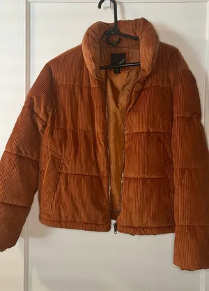 Corduroy zip up Orange Size XS thumbnail 1